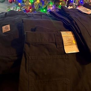 Carhartt Men’s Loose Original Fit Canvas Work Dungaree sz 46 x 32